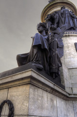 The O'Connell Monument 1882 - Dublin, Ireland (Irland)