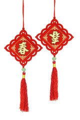 Chinese new year traditional ornaments