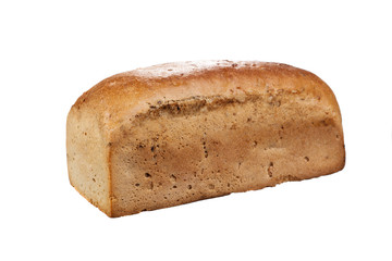 bread isolated on white