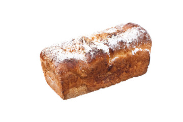 bread isolated on white