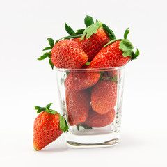 Strawberry,glass