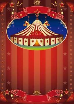 circus show flyer