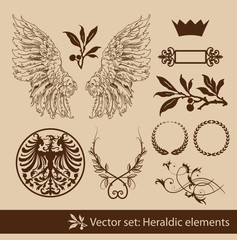heraldic set