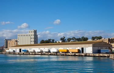 cargo sea port