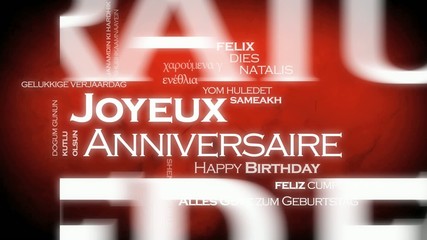 Happy Birthday International Language Traduction Animation Wall Mural Morganimation Happy Birthday International Language Traduction Animation Wall Mural Morganimation