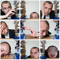 composition déprime au bureau