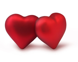Red Valentine hearts