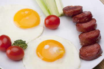 Fried eggs