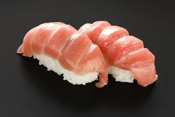 Foto op Plexiglas twu otoro tuna sushi , japanese food © uckyo
