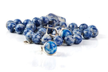 lazurite ring earring and neclaces