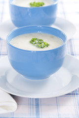 Onion pureed soup