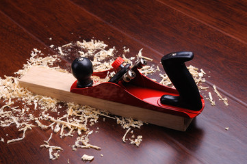 Shavings of wood