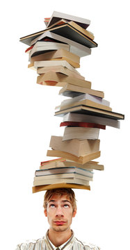 Balancing a Stack of Books on Head