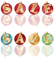 Winter sale banner, vector illustration