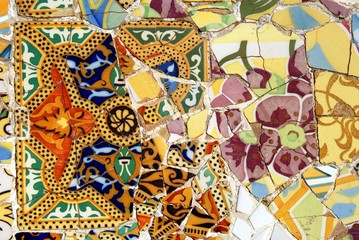 Floral Mosaic Pattern