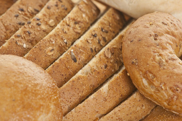 close up of fresh bread