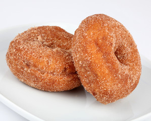 Two Sugared Doughnuts