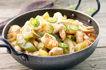 Hühnchen Süß Sauer