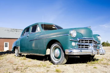 Photo sur Plexiglas Voitures anciennes cubaines Automobile antique près d& 39 Alexander, Maine, USA