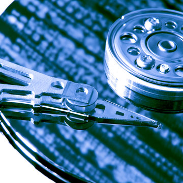 Fototapeta computer hard drive