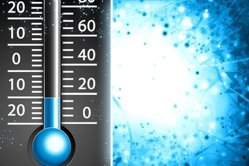 thermometer winter temperature