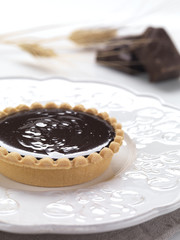 chocolate tartlet