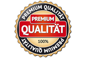 Premium Qualität Qualitätssiegel