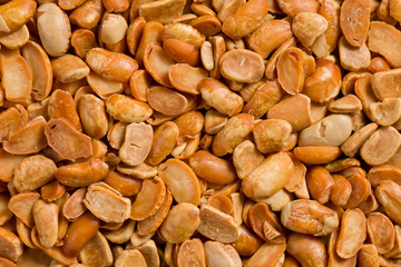 roasted soya beans background