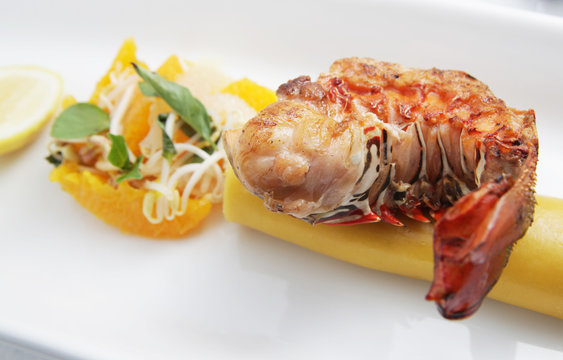 grilled lobster