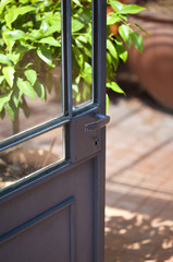 Véranda terrasse immobilier serre détente jardin maison été