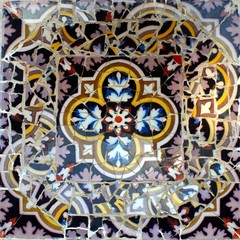 Floral Mosaic Pattern