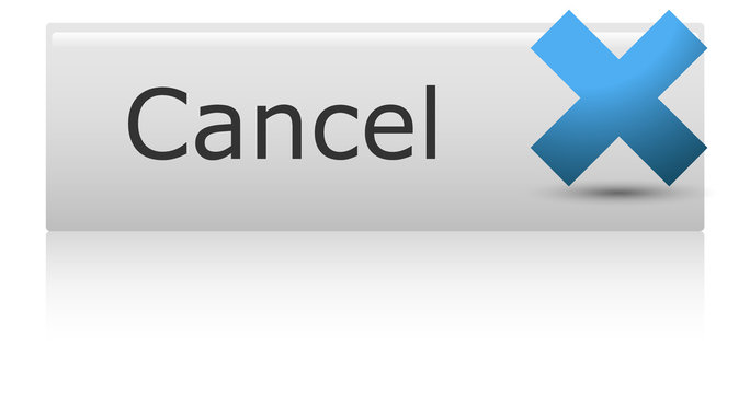 Symbole vectoriel croix annulation 26