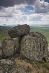 round stones