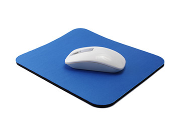 Wireless Mouse on Pad