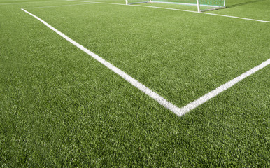 Obraz premium Soccer field