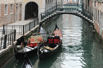 Fototapeta na wymiar Gondole Venezia 758