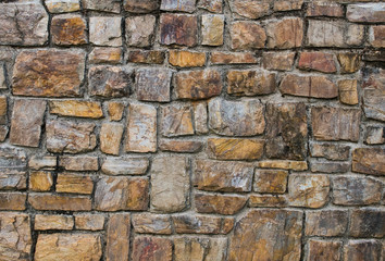 Pattern of old stone Wall