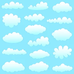 Abwaschbare Fototapete Himmel Wolkensammlung