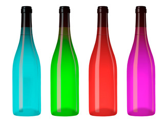 Four  bottles