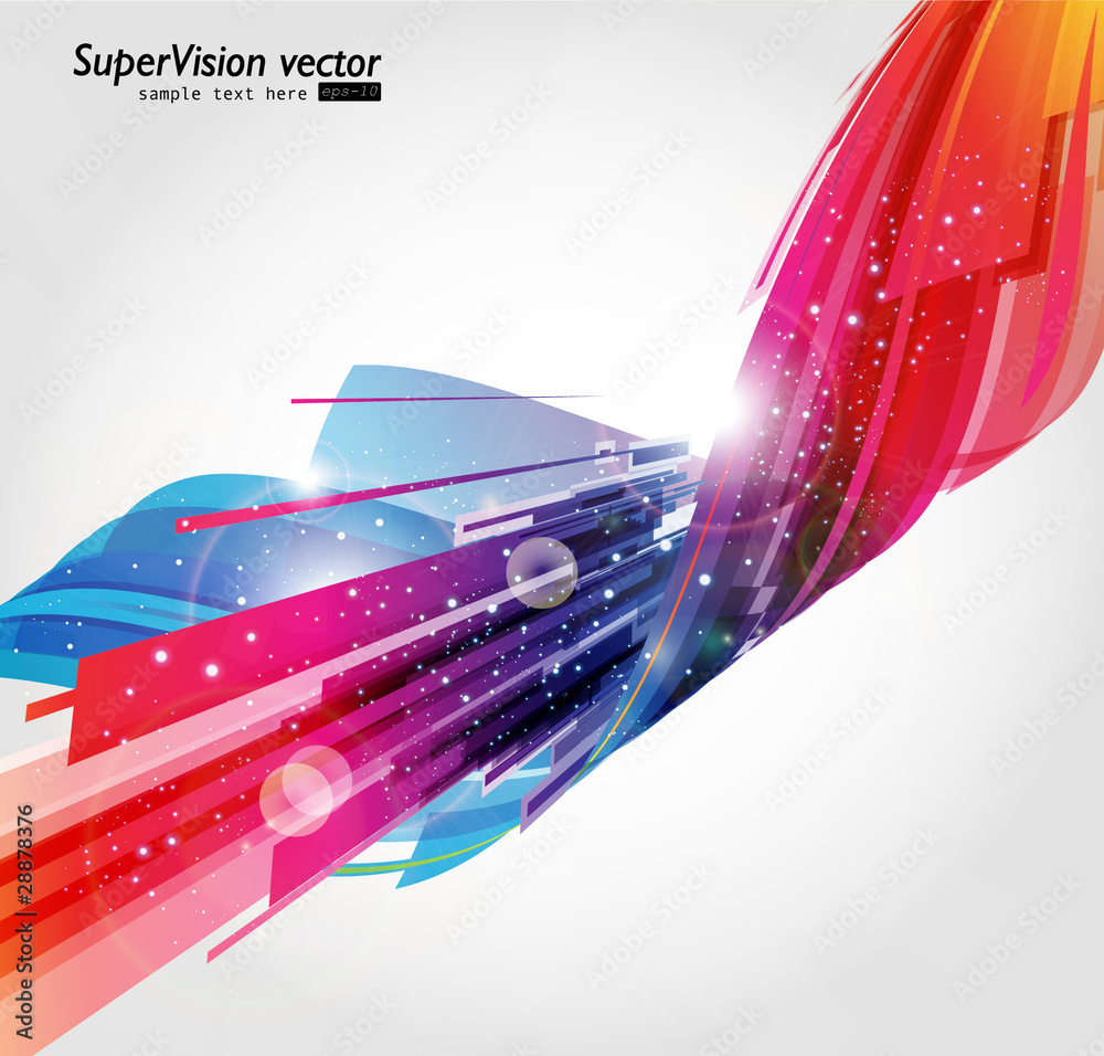 Poster abstract background vector