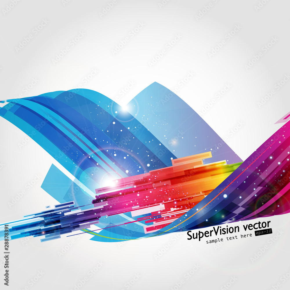 Poster abstract background vector