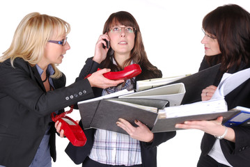 Stress im Büro