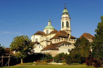 Fototapeta na wymiar katedra Solothurn