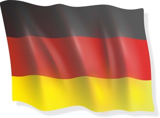 Fototapeta premium Fahne Germany
