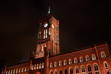 Obraz premium Rotes Rathaus, Berlin, Germany