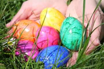 osterdekoration ostereier