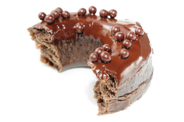 doughnut with chocolate