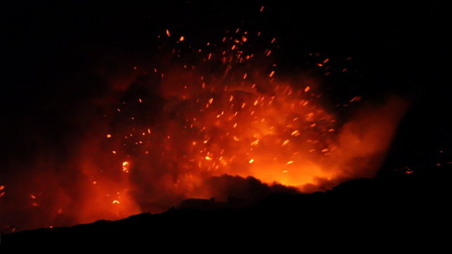Exploding Lava