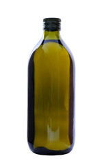 Bottle of olive oil.