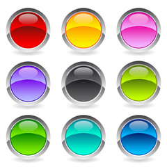 set of web-buttons (blank)